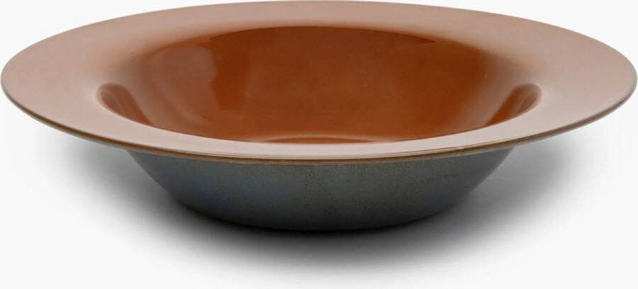 Serax Terres de Rêves Pastabord L Rust darkblue Ø27 3 cm set van 2