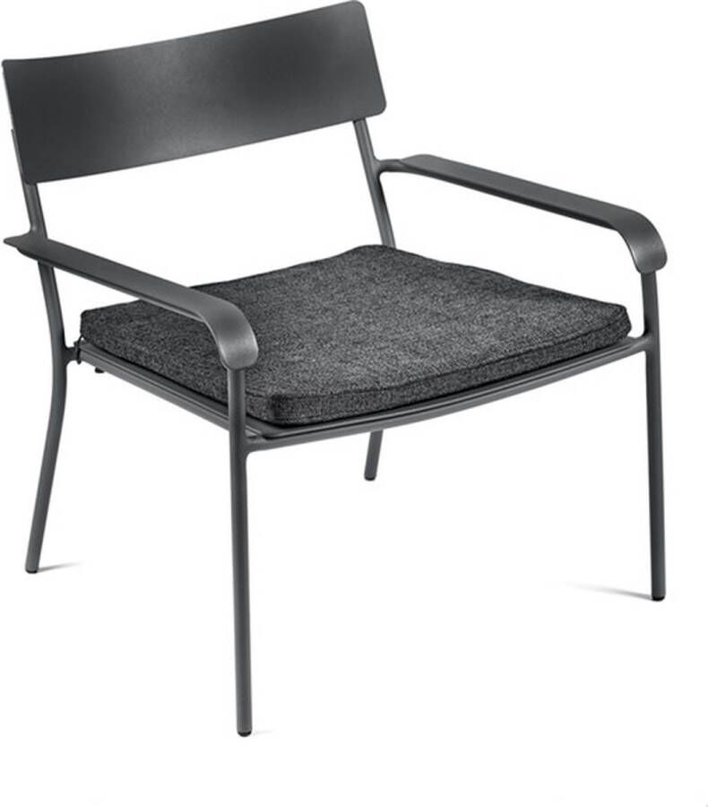 Serax Vincent Van Duysen August kussen lounge chair 54x51x4cm zwart