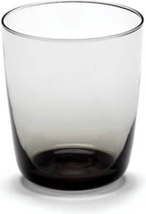 Serax Vincent Van Duysen Cena glas hoog D8.5cm H10cm smokey grey