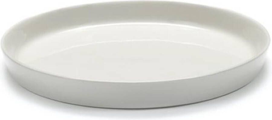 Serax Vincent Van Duysen Cena plat bord D18cm H0.8cm ivory