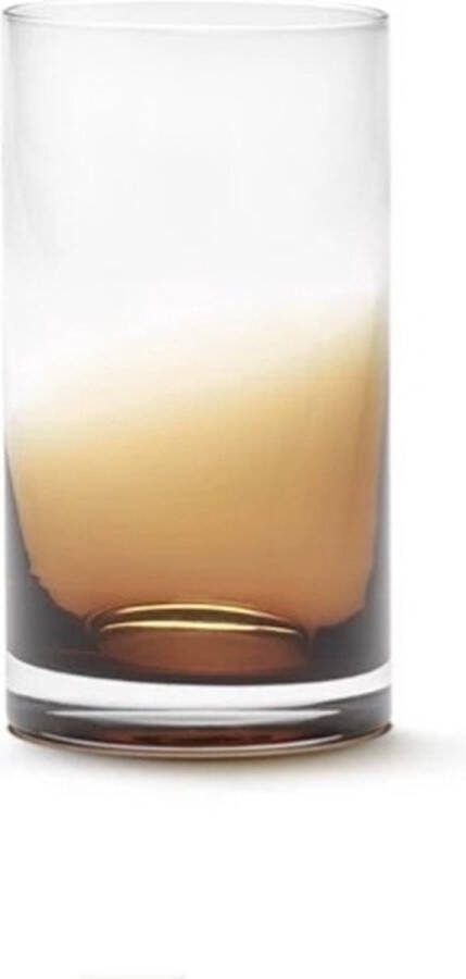 Serax Zuma glas L amber by Kelly Wearstler