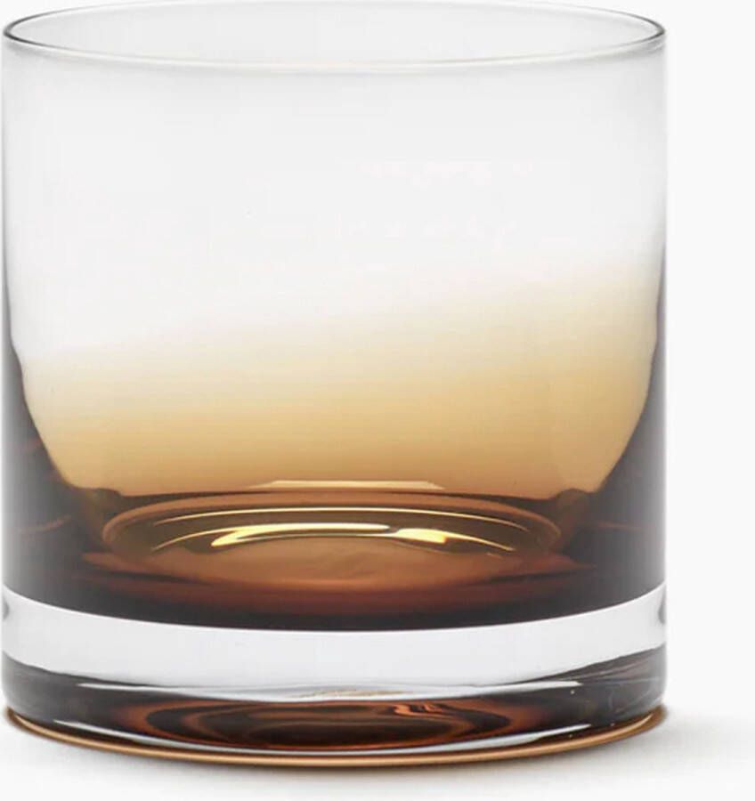 Serax Zuma whiskyglas amber by Kelly Wearstler