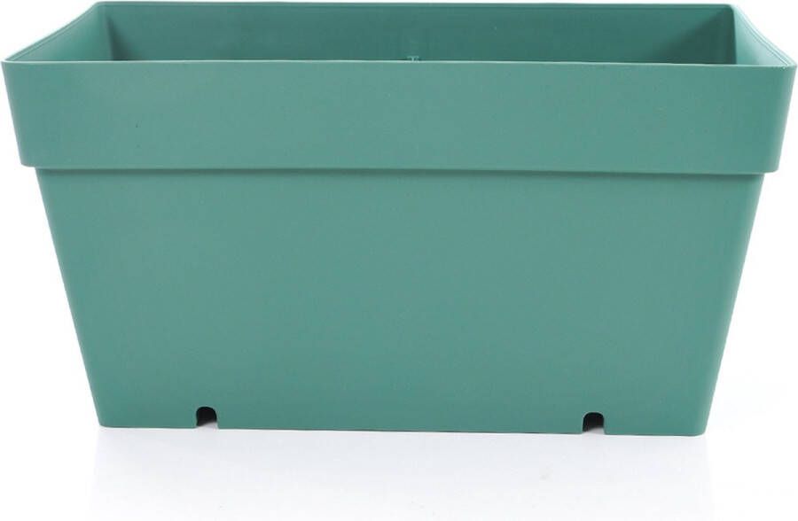 Serinova 2st Elegante Mansion drainage Bloembak groen kruidenbak 30x17 UV-bestendig