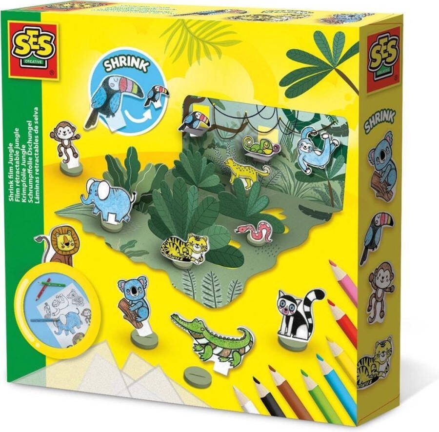 SES Creative Krimpfolie jungle