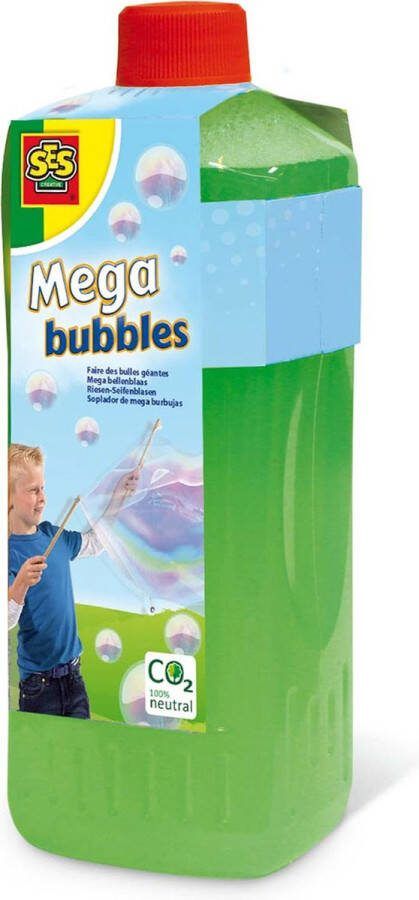 SES Mega bubbles Navulling 750 ml voor Mega bubbles en Mega bubbles XXL