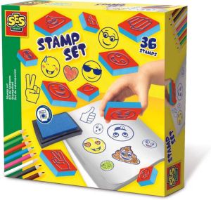 SES Creative stempelset emoticon