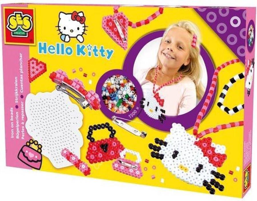 SES Strijkkralen Hello Kitty Sieradenset