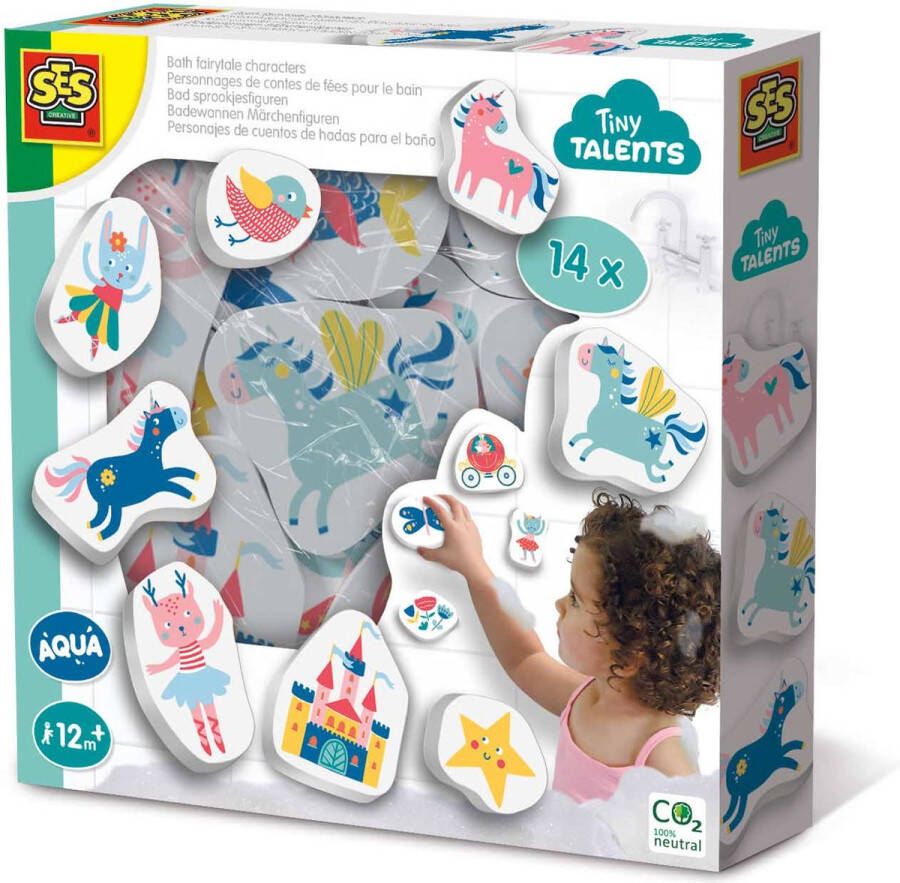 SES Tiny Talents Badspeelgoed Bad sprookjesfiguren veilig voor kinderen