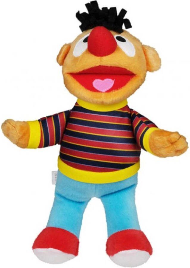 Sesamstraat Ernie Pluche Knuffel 30 cm {Sesamestreet Plush Toy Sesam Straat Speelgoed Knuffeldier Knuffelpop voor kinderen jongens meisjes Cookie Monster Elmo Oscar Mopperkont Bert Ernie Grover}