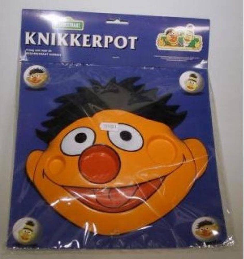 Sesamstraat Knikkerpot Ernie