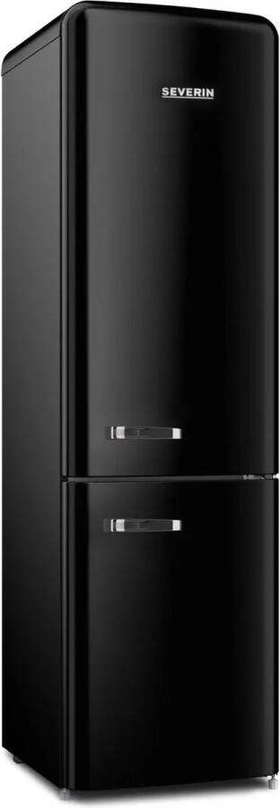 Severin Koelkast Diepvries RKG8928 Black | Vrijstaande koelkasten | Keuken&Koken Koelkasten | 4008146037993