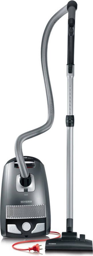 Severin Stofzuiger S`Power snowwhite BC 7045 Non-allergeen inclusief XL-parketzuigmond snoeropberging per voetschakelaar