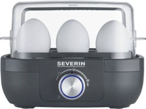 Severin Ek 3166 Eierkoker Voor 6 Eieren Mat Zwart