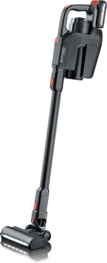 Severin HV 7187 steelstofzuiger & elektrische bezem Stofzak 1 l 450 W Zwart