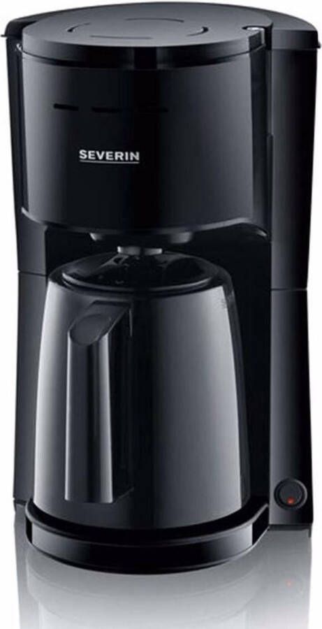 Severin Filterkoffieapparaat KA 9250 1 l Zwenkfilter met druppelstop gemakkelijk te hanteren dankzij doorloopdeksel geïntegreerd snoervak inclusief thermoskan