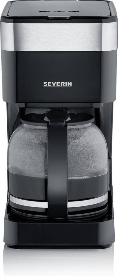 Severin KA 9263 Filterkoffiezetapparaat 1 25 l Gemalen koffie 900 W Zwart RVS serie