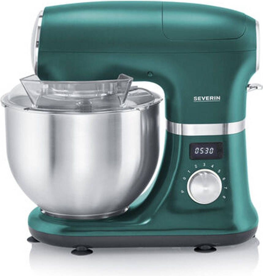 Severin Keukenmachine KM 3896 Groen Zilverkleur