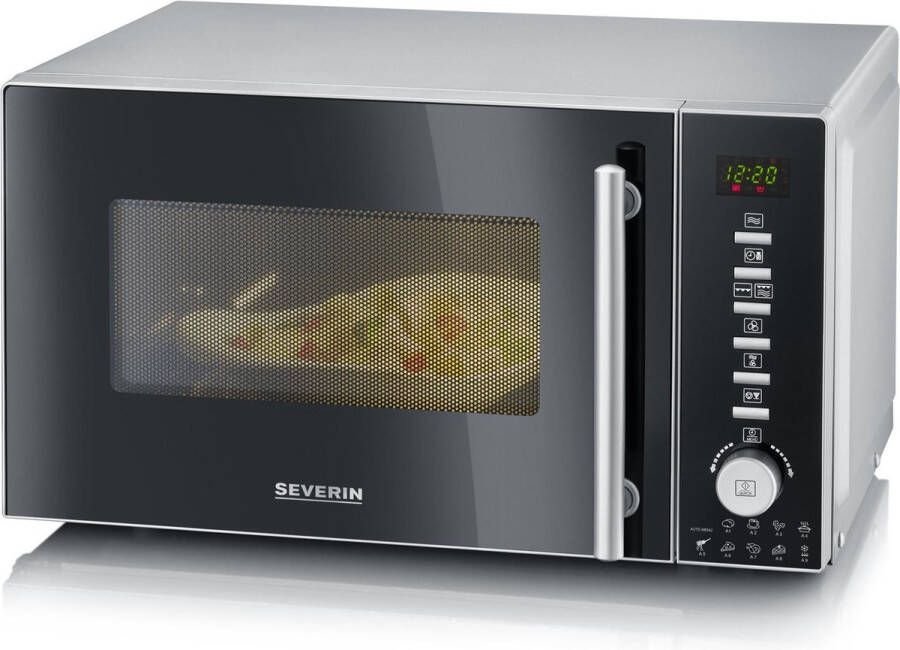 Severin MW 7773 Vrijstaande Combi Magnetron met Grill en Hetelucht 20L