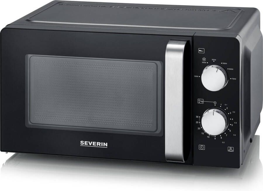 Severin MW 7886 Magnetron vrijstaand microgolfoven 17 l Zwart