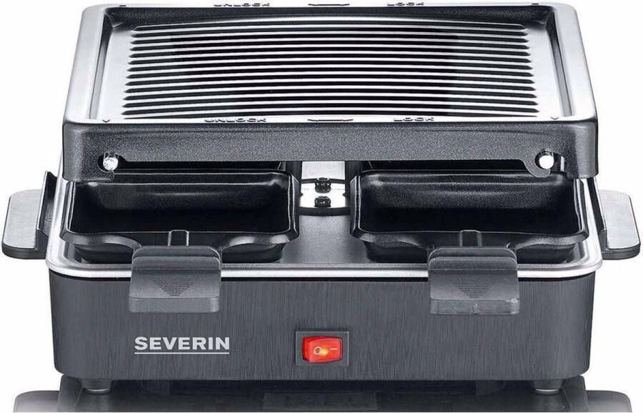 Severin RG 2370 Mini Raclettegrill Zwart