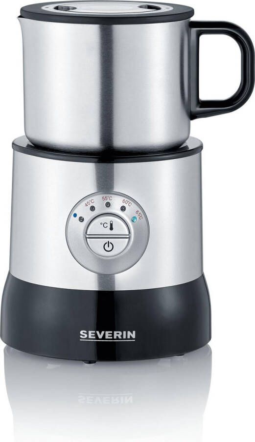 Severin SM 3583 Melkopschuimer met inductietechniek voor 100-350 ml schuim RVS Vaatwasserbestendig