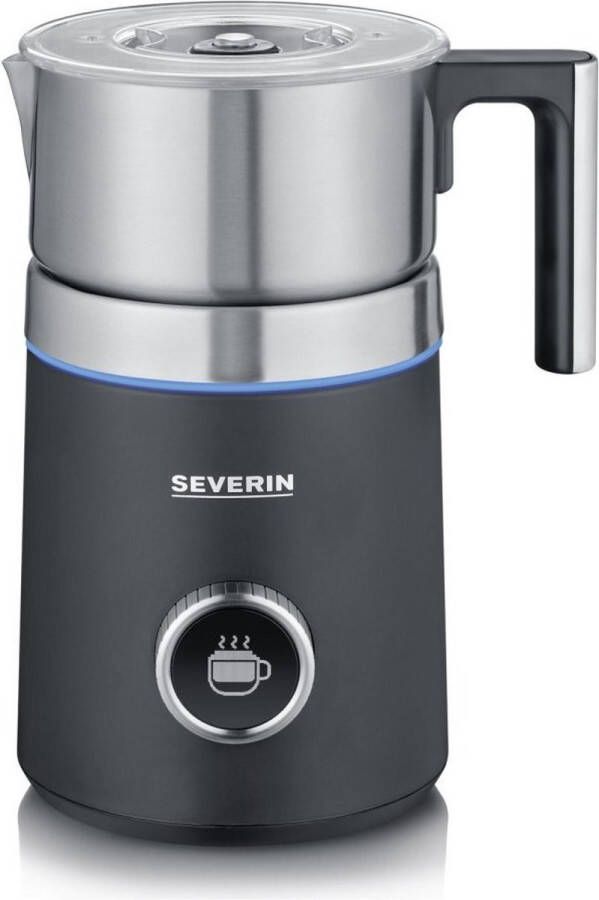 Severin Melkopschuimer SM 3587 Spuma 700 Plus veelsoortige toepassingsmogelijkheden dankzij 13 geïntegreerde programma s eenvoudige bediening en stijlvolle 360° led-lichtring