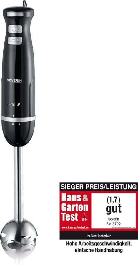 Severin SM3792 Staafmixer Zwart