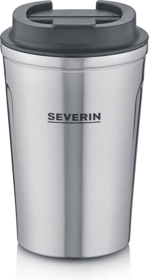 Severin ZB 5555 reisdrinkbeker 350 ml Grijs Zilver Roestvrijstaal