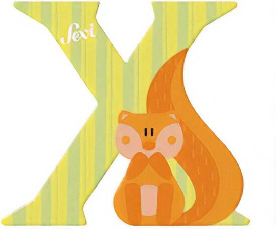 Sevi Dierenletter X 10 Cm Oranje