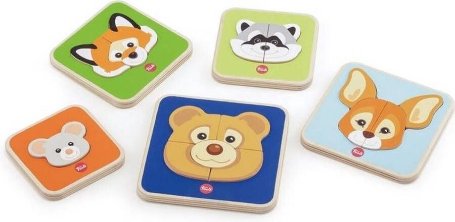 Sevi houten vormenpuzzel Leren Tellen 20-delig