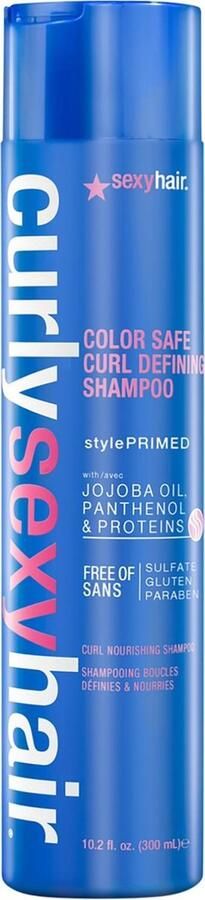 Sexyhair Sexy Hair Curly Sexy Hair Sulfate-Free Curl Defining Shampoo 1000ml vrouwen Voor Gekleurd haar Krullend haar