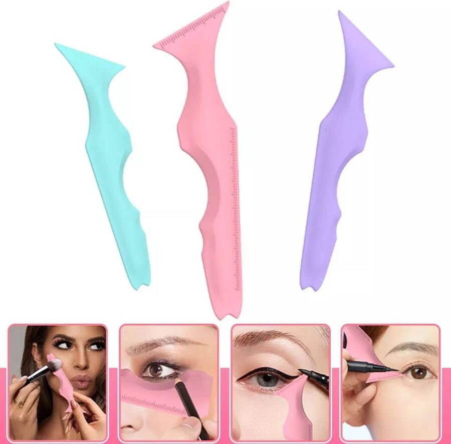 Sfc GlamEase Pro Eyeliner tool Make-up tool Eyeliner gadget Make-up gadget Make-up hulpmiddel Eyeliner hulpmiddel