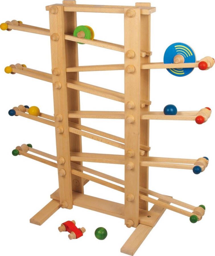 SFC Toys Houten knikkerbaan 3 jaar XXL 70 cm hoog! Zelf te monteren