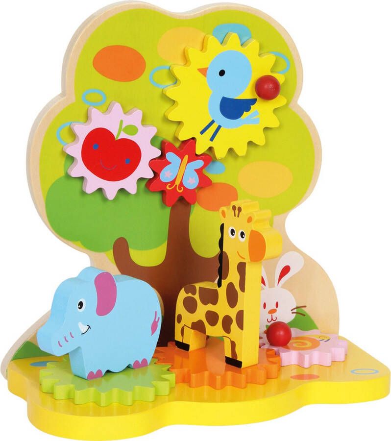 SFC Toys Houten puzzel tandwielen Paradise Kinderpuzzel 18 maanden