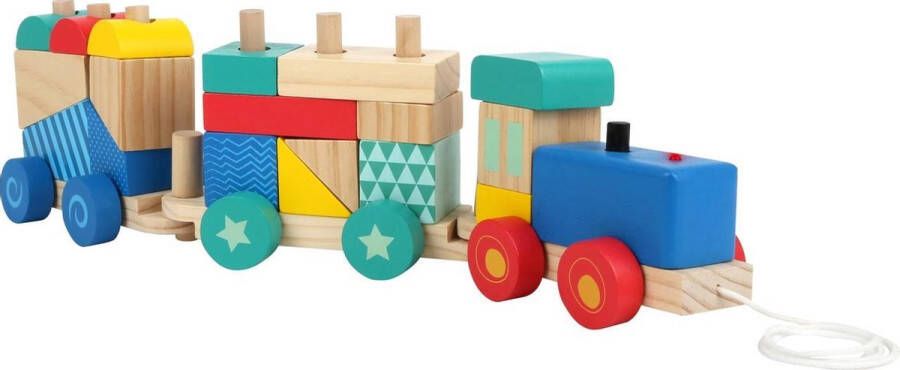 SFC Toys Trekfiguur trekdier hout Houten trein Toet Houten speelgoed vanaf 1 jaar