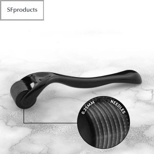 SFloorproducts SFproducts baardroller dermaroller 0.3mm titanium naalden voor een mooie volle baard stimuleert baardgroei