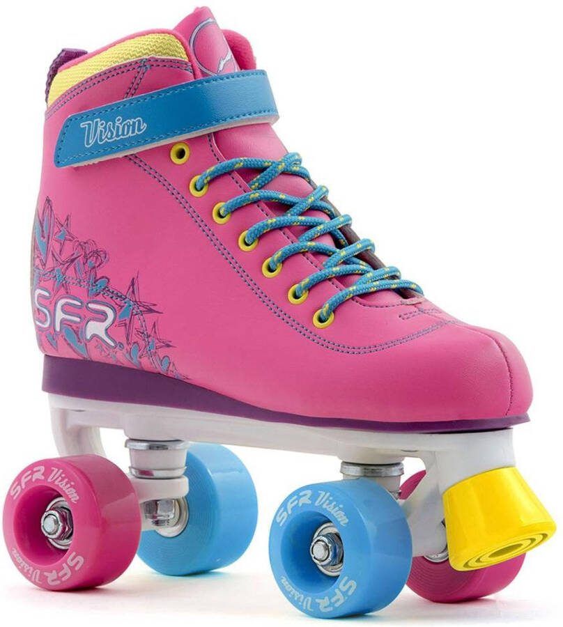 Sfr Vision II Rolschaatsen Rollerskates Vegan vriendelijk Tropical (vallen klein)