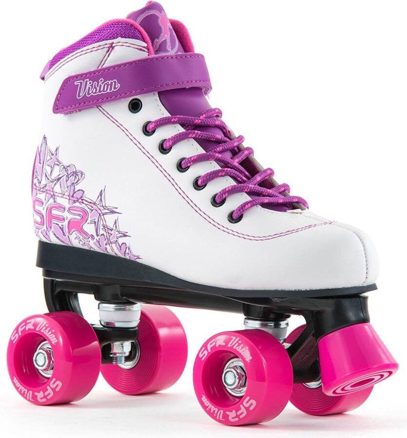 Sfr Vision II Rolschaatsen Rollerskates Vegan vriendelijk White (vallen klein)
