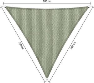 Shadow Comfort schaduwdoek driehoek 0.02x0.02x0.02m Moonstone Green
