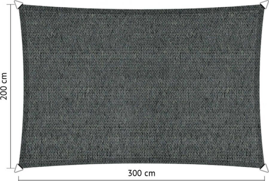 Shadow Comfort Mystic schaduwdoek rechthoekig afmeting 2x3 meter kleur Sand