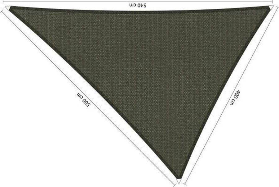 Shadow Comfort Ongelijkzijdige Schaduwdoek UV Bestendig Zonnedoek 400 x 500 x 540 CM Deep Grey