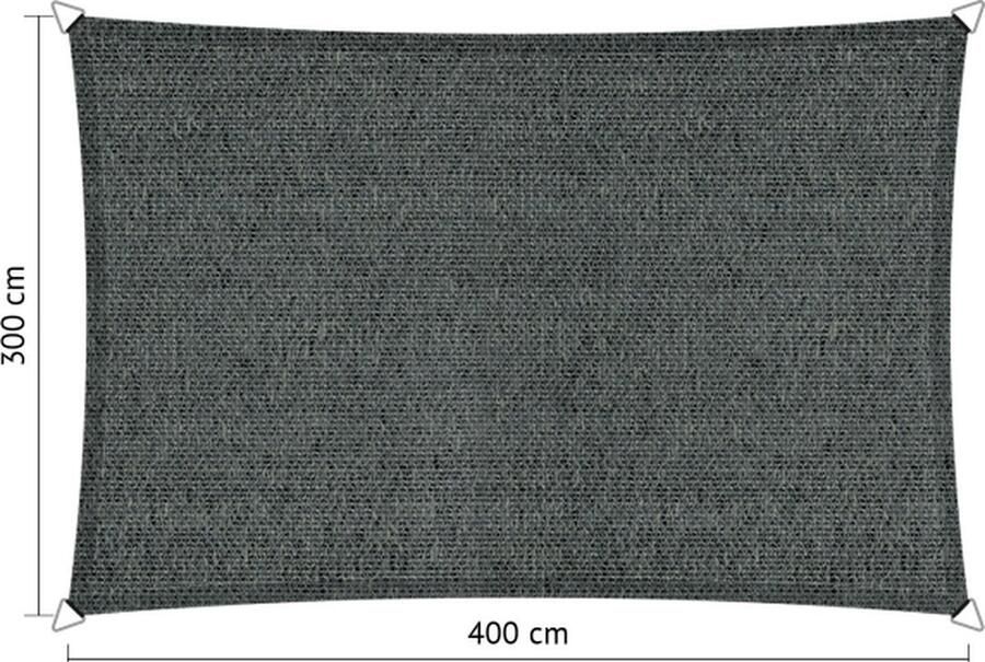 Shadow Comfort Mystic schaduwdoek rechthoekig afmeting 3x4 meter kleur Sand