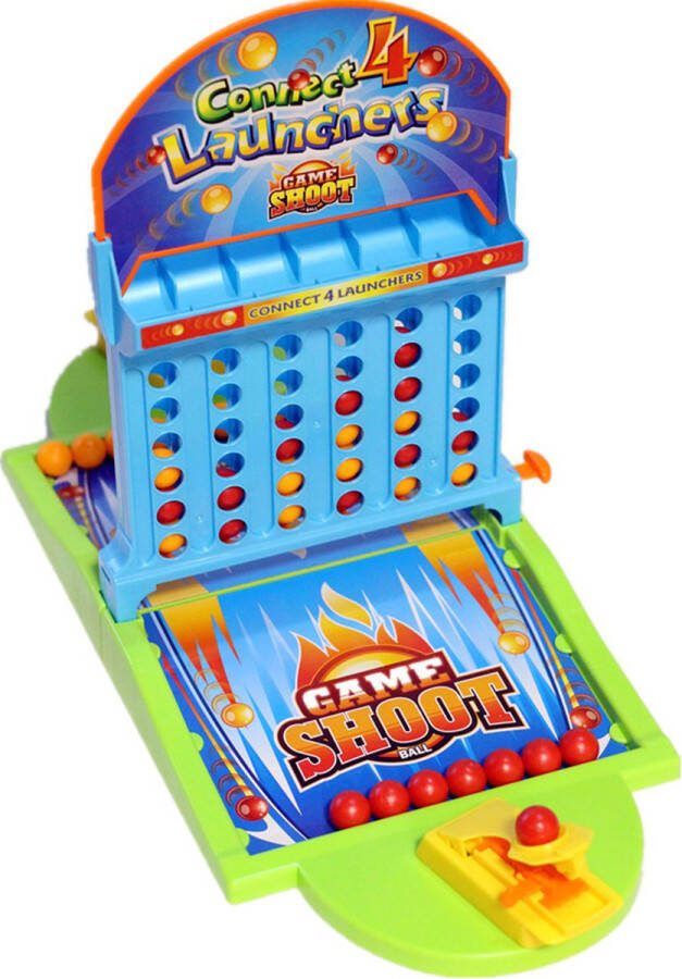 Shagam 4 Op Een Rij Basketbal Bordspel Denkspel Drankspel