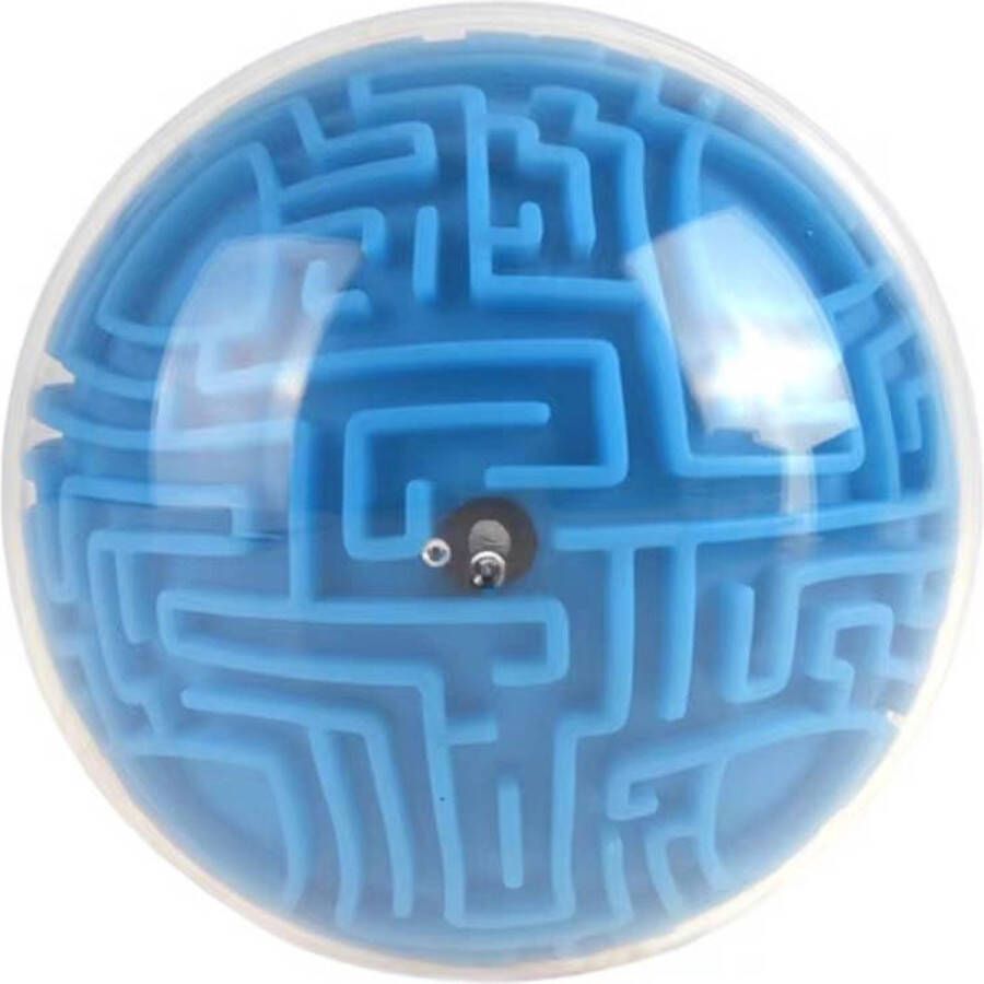 Shagam Puzzel Bal 3D Doolhof bal Maze Ball Fidget Toy Magic Bal Breinbreker Medium Oranje