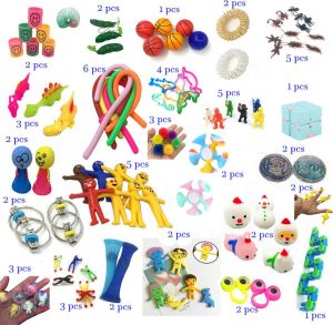 Shagam Fidget Toys Pakket 64 stuks Fidget Speeltjes Set Fidget Toy Fidgets Fidget Spinner