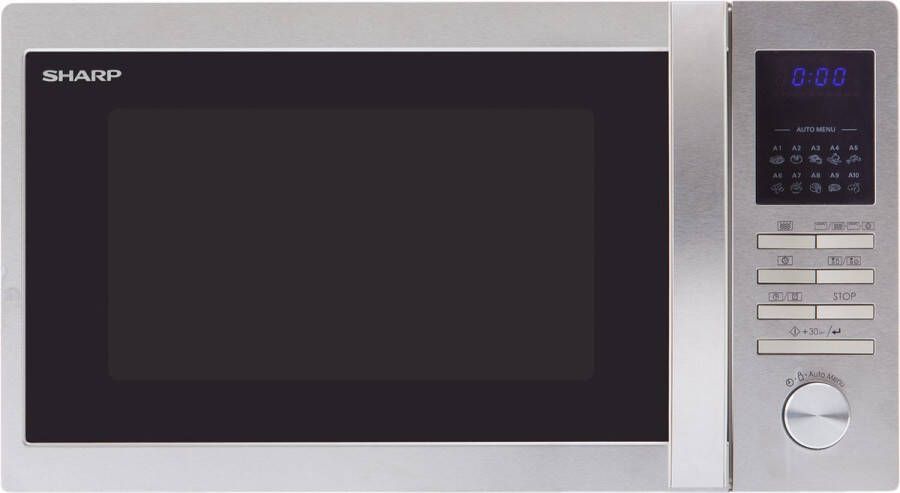 Sharp R822STWE Combimagnetron Grijs