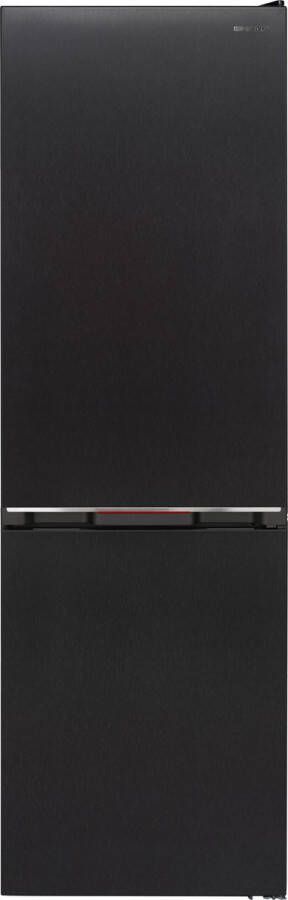 Sharp SJNBA11DMXADEU koel-vriescombinatie energie label D-No Frost-Dark Steel