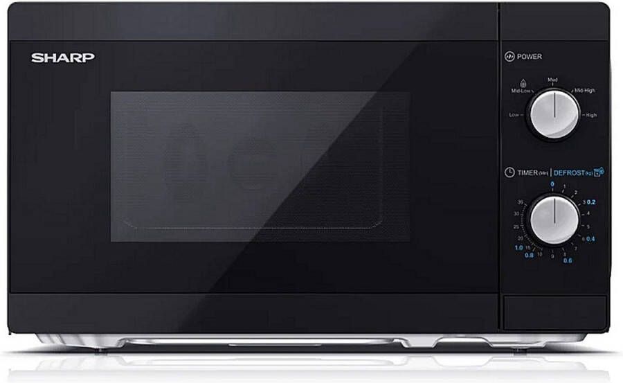 Sharp YC-MS01E-B Solo Magnetron 800 Watt 20 liter zwart