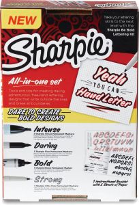 Sharpie Be Bold Handlettering kit 9 delig