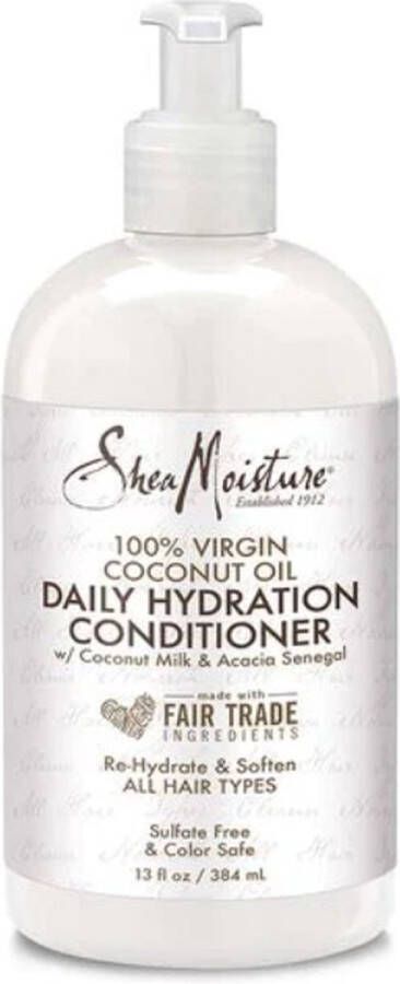 Shea Moisture 100% Virgin Coconut Oil Daily Hydration Coditioner (13oz 384ml)